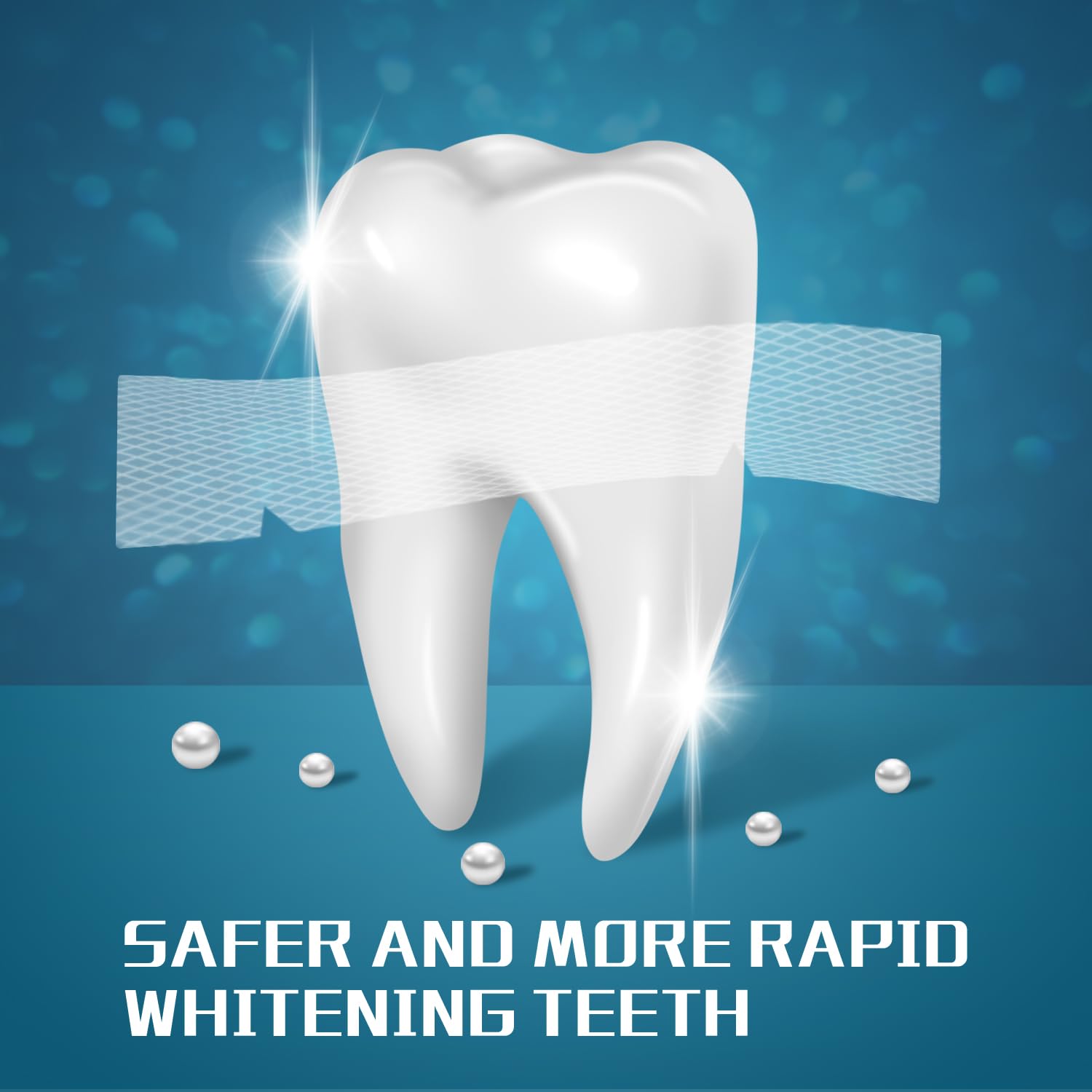 Purple Teeth Whitening Strip 20 Non-Slip Strips - Whitening for Teeth Sensitive, Professional Teeth Whitening Strips, Fast Remove Smoking, Coffee, Wine Stains, Teeth Whitening Kit Pack