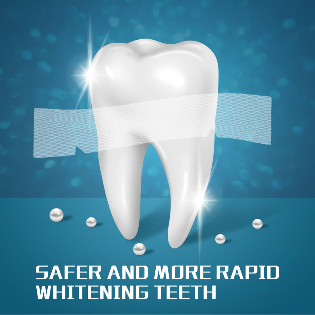 Purple Teeth Whitening Strip 20 Non-Slip Strips - Whitening for Teeth Sensitive, Professional Teeth Whitening Strips, Fast Remove Smoking, Coffee, Wine Stains, Teeth Whitening Kit Pack