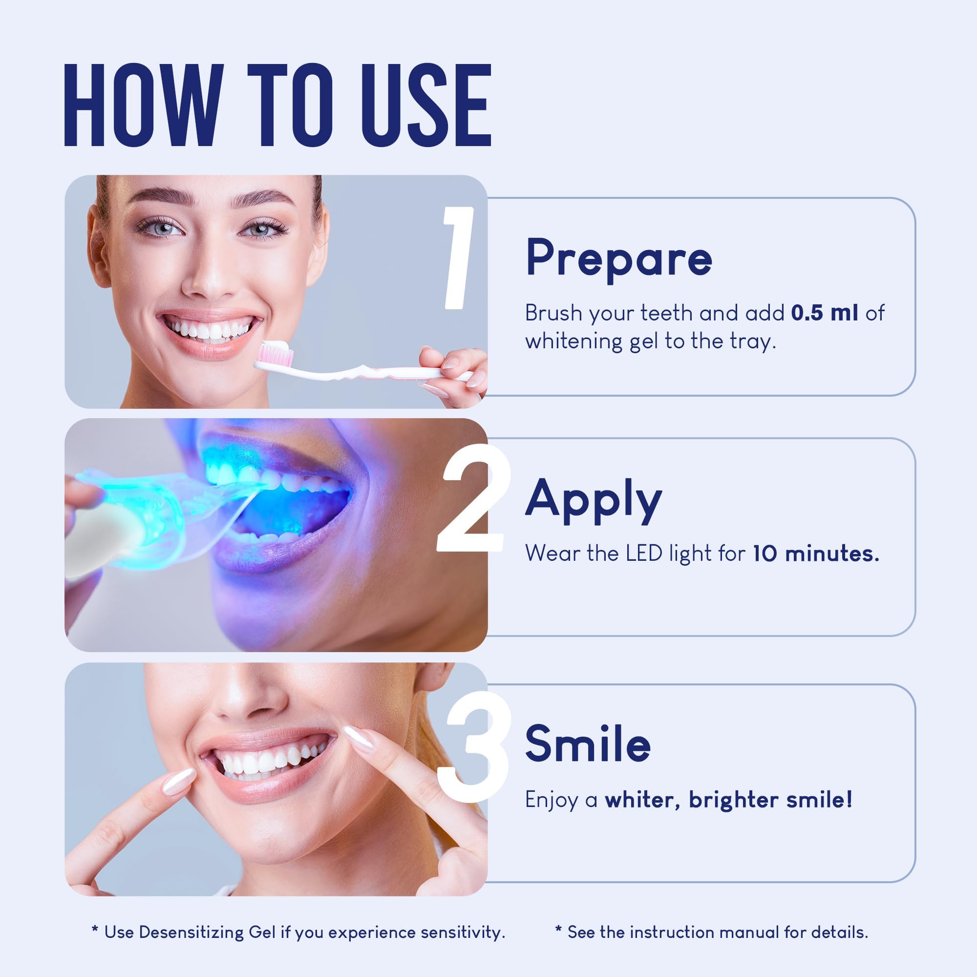 VieBeauti Teeth Whitening Pen Gel: 30+ Uses - Teeth whitening Gel with Professional Formulation and Ingredients, No Sensitivity, Travel-Friendly, Beautiful White Smile Mint